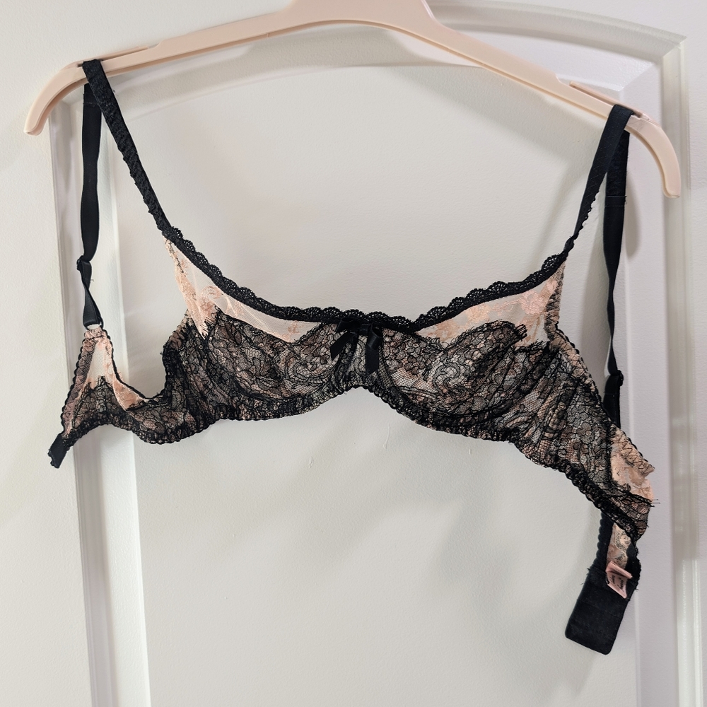 Agent Provocateur Francoise Bra And Garter Belt Set
